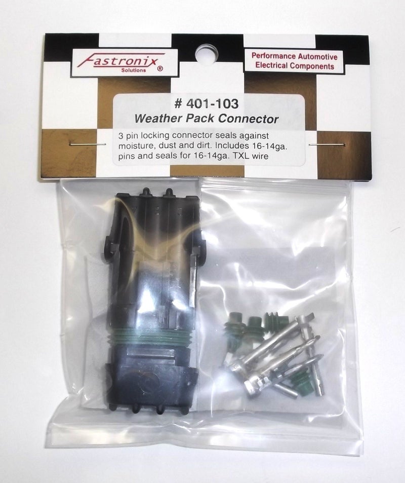 Fastronix Solutions Fastronix Weather Pack Connector Kit (3-Pin) - Image 2